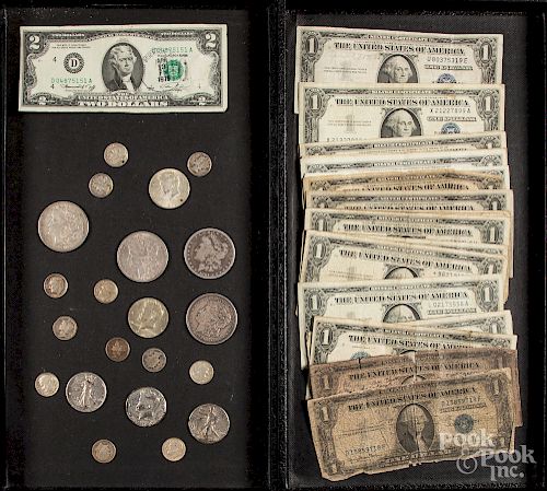 US coins and currency