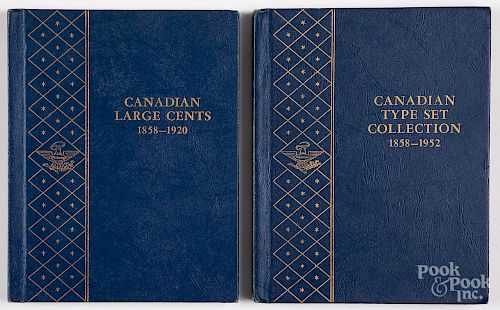 Canadian Type Set Collection 1858-1952, etc.