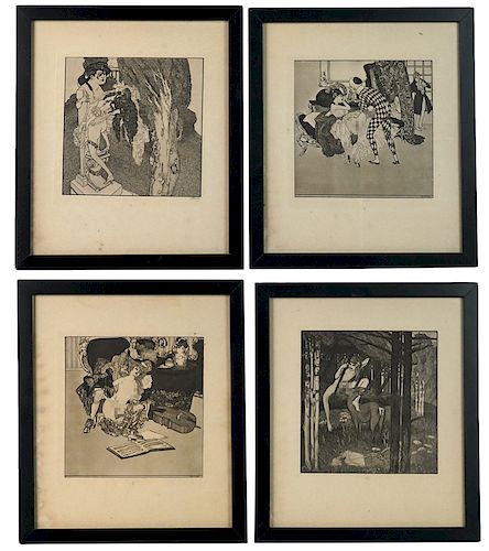 Franz Von Bayros Erotic Illustrations (4)