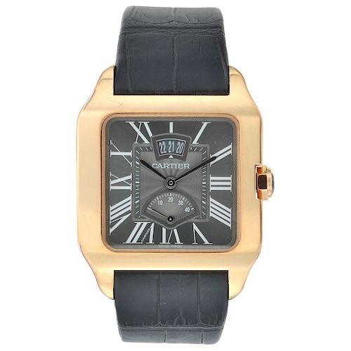 CARTIER SANTOS DUMONT POWER RESERVE REF. 3596 wristwatch.
