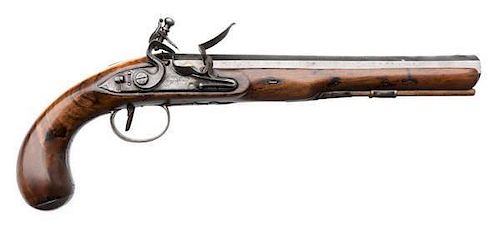 Late 18th Century English Flintlock Pistol 