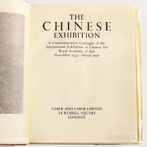 The Organizing Committee, The Chinese Exhibition: A Commemorative Catalogue of the International Exhibition of Chinese Art, Royal Acade