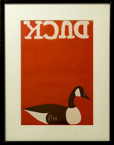 After Michael Vollbracht "Duck" Print