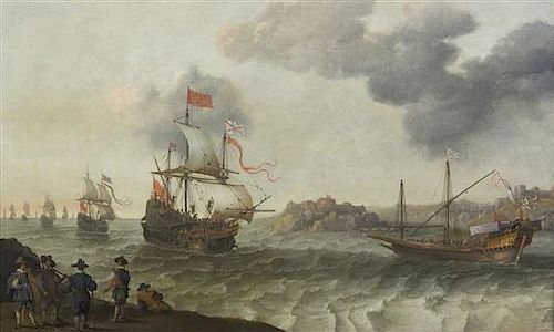 Adam Willaerts, (Dutch, 1577-1664), The Harbor