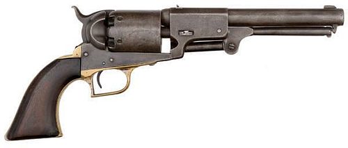 Colt First Model Dragoon Percussion Revolver, U.S. Marked 