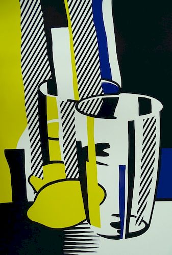 Roy Lichtenstein (AMERICAN, 1923–1997) "Mirror"