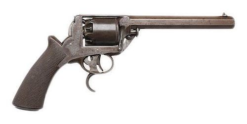 Adams Pt. English Revolver in Case with Accessories 