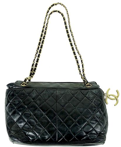 Vintage Chanel Leather Handbag