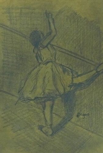 Painting Signed Degas