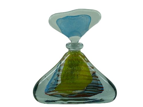 Contemporary Art Glass Perfume Bottle