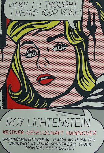 Roy Lichtenstein (AMERICAN, 1923–1997) Poster