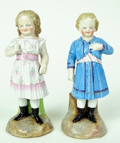 Two European Porcelain Figures