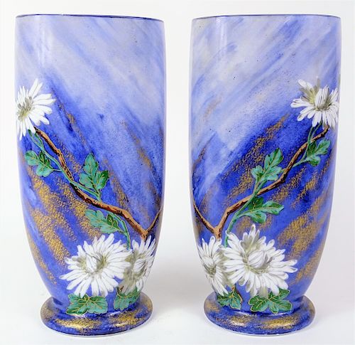 Antique European Flower Vases.