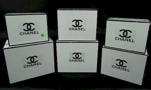 (6) Collection of Six Designer Boxes. Chanel.