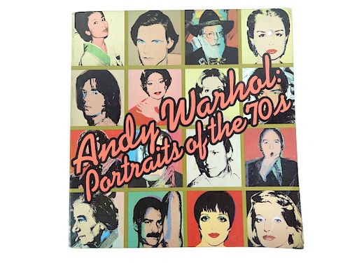Andy Warhol First Edition "Portraits of the 70s"