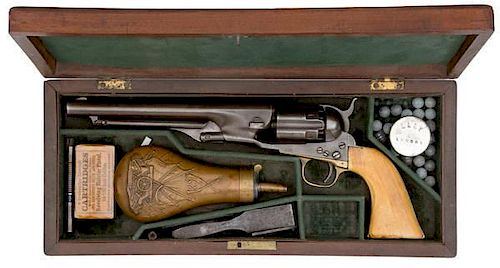 Cased 1860 Fluted Army 