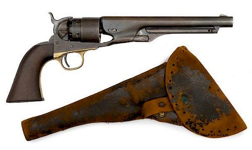 Colt Model 1860 Army Percussion Revolver with Holster 