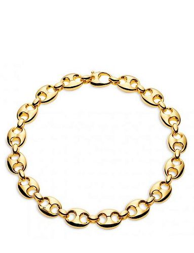 Gucci Marina 18k Yellow Gold Chain Necklace