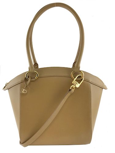  Delvaux Vintage Leather Tote Bag with Strap