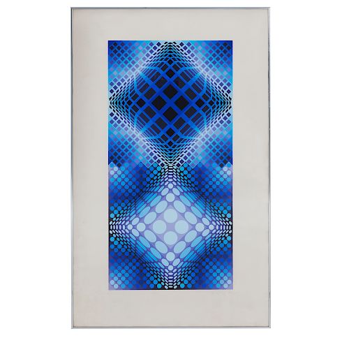 Lithograph, Victor Vasarely (1906-1997)