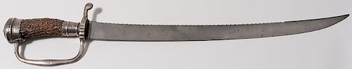 AN ENGLISH SHORT SWORD, 17TH CENTURY