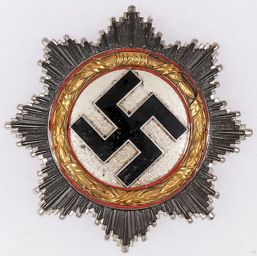 A GOOD WWII GERMAN CROSS IN GOLD BY KLEIN