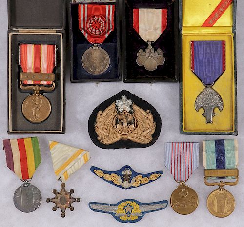 EMPIRE OF JAPAN MEDALS & INSIGNIA