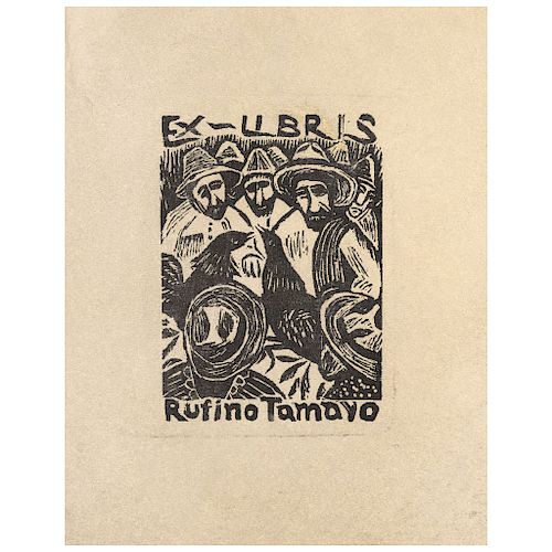 RUFINO TAMAYO, Ex Libris, 1928. 