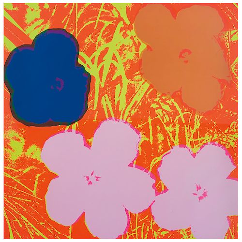 ANDY WARHOL, II.69: Flowers. 