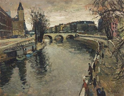 Francois Gall, (French, 1912-1987), La Seine