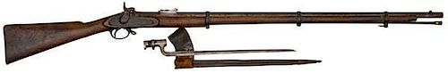 British Enfield M-1858 Tower Musket and Bayonet 