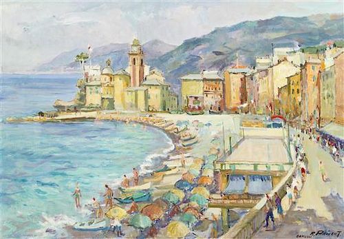 Raphael Pricert, (French, 1903-1967), The Beach