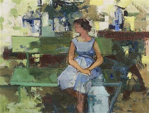 Michel Rodde, (France, 1913-2009), Jardin