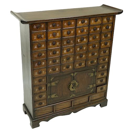 Oriental Apothecary/Spice Cabinet