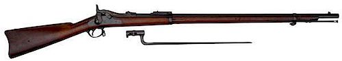 Springfield Model 1884 Trapdoor Rifle With Bayonet 