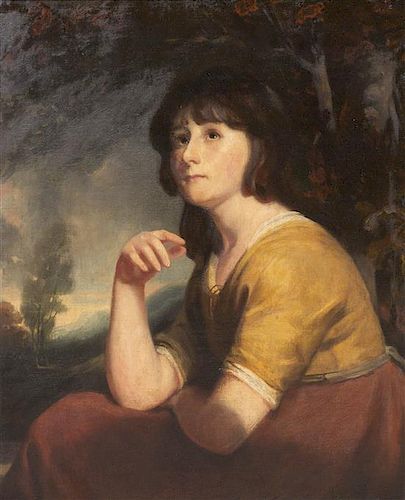 John Opie, (British, 1761-1807), Portrait of a Girl, Said to be Lady Bathurst