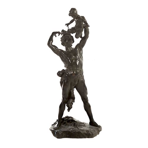 Clement Leopold Steiner. Bacchus, Bronze