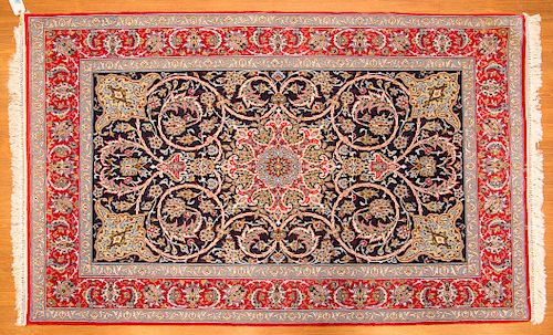 Fine Persian Ispahan Rug, approx. 3.8 x 5.8