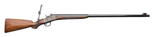 Important Remington Rolling Block Long Range Creedmoor Single-Shot Target Rifle 