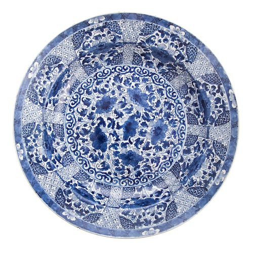 Chinese Export Blue and White Porcelain Bowl