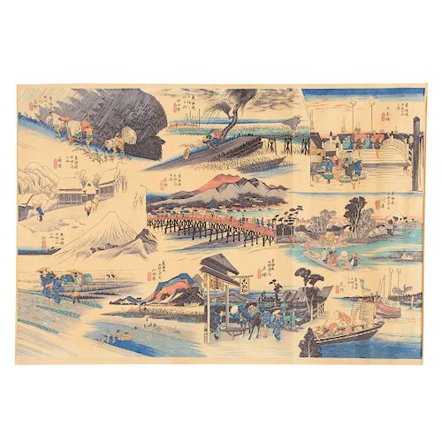 Japanese Color Woodblock Print