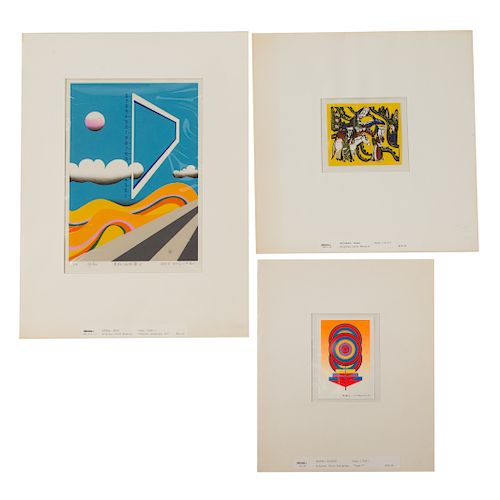 Three Contemporary Japanese Prints