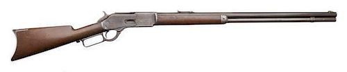 Winchester Early Second Model 1876 Lever-Action Rifle 