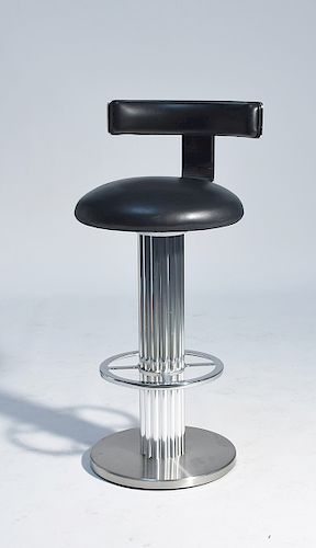 Five Modernist Art Deco style bar stools