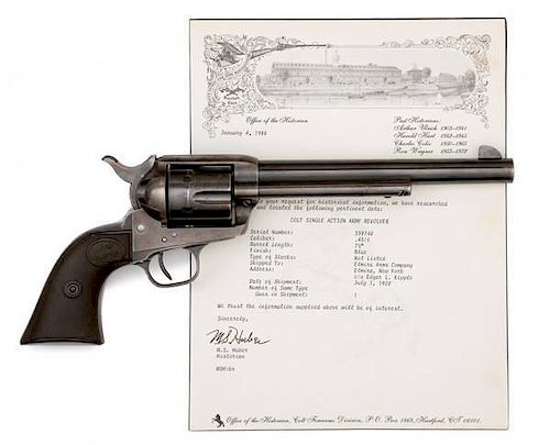 **Colt Single Action Army First Generation Revolver 