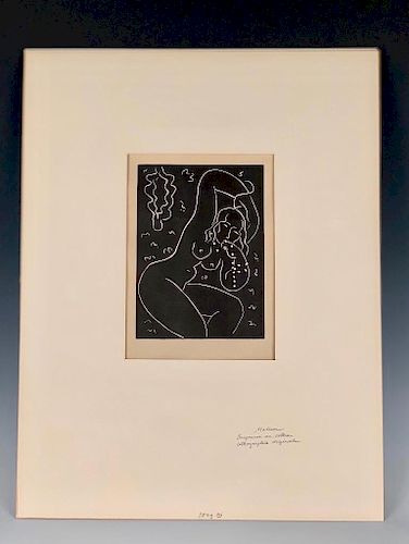 Henri Matisse Linocut