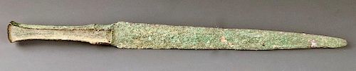Ancient Bronze Luristan Dagger