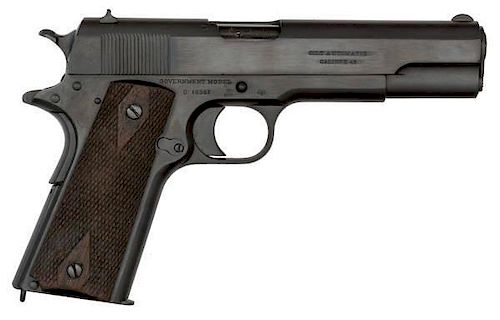 **Colt Model 1911 Commercial Pistol with British Proofs 