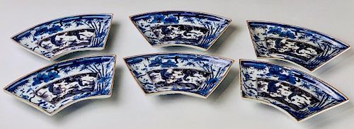 Japanese Arita Porcelain Dish Set