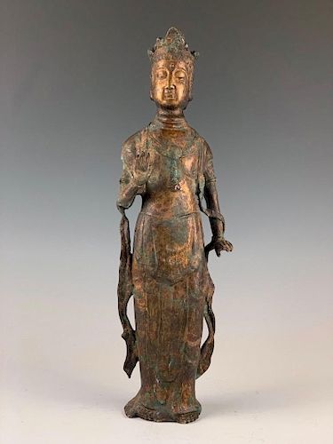 Bronze Chinese Guanyin